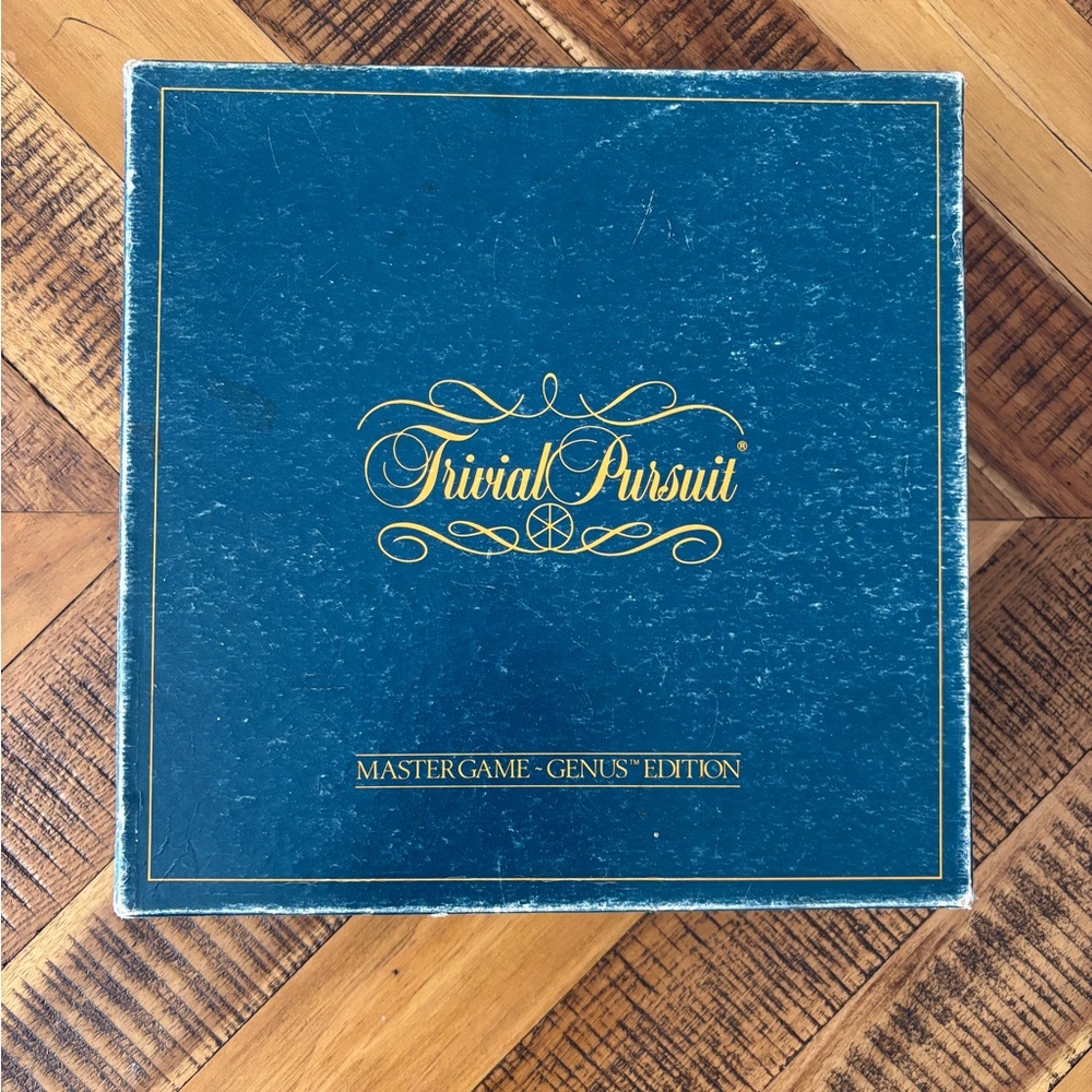 Trivial Pursuit Master Genius Edition 1981